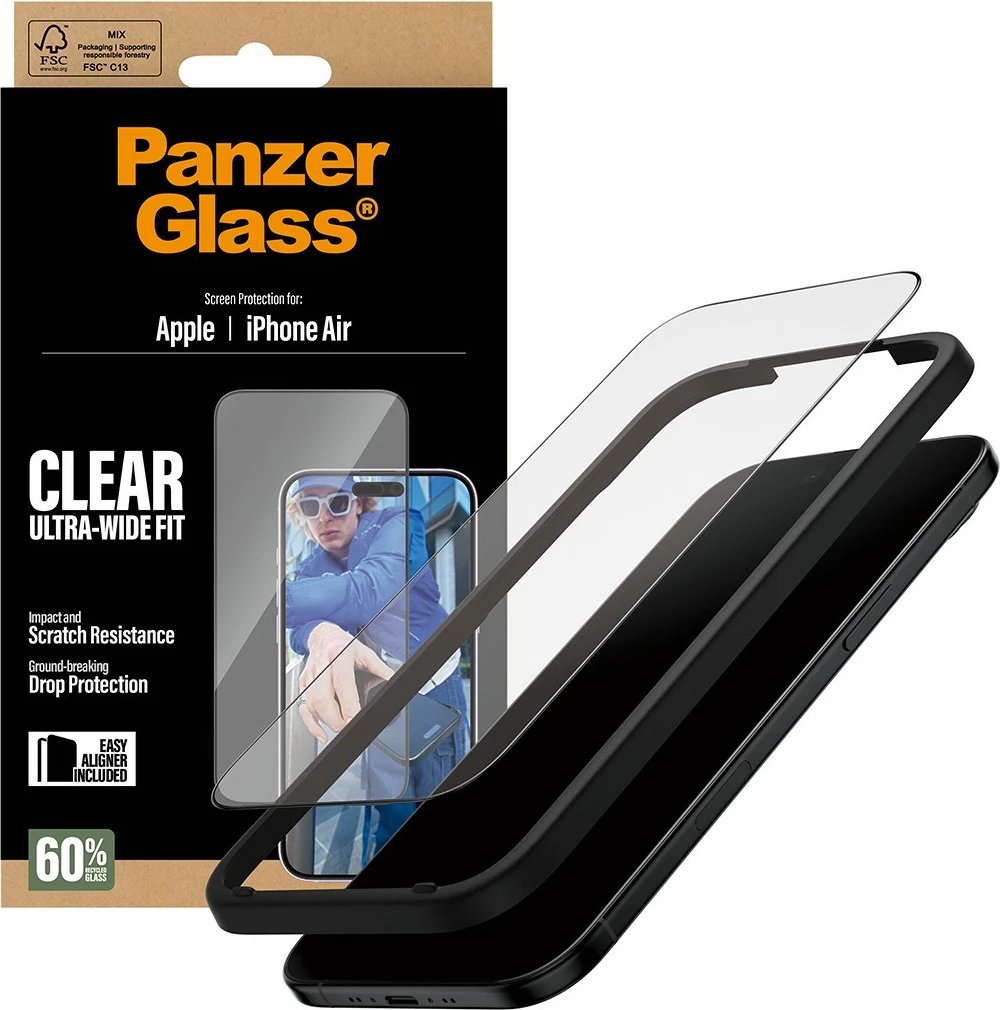 Mbrojtës xhami PanzerGlass iPhone Air UWF