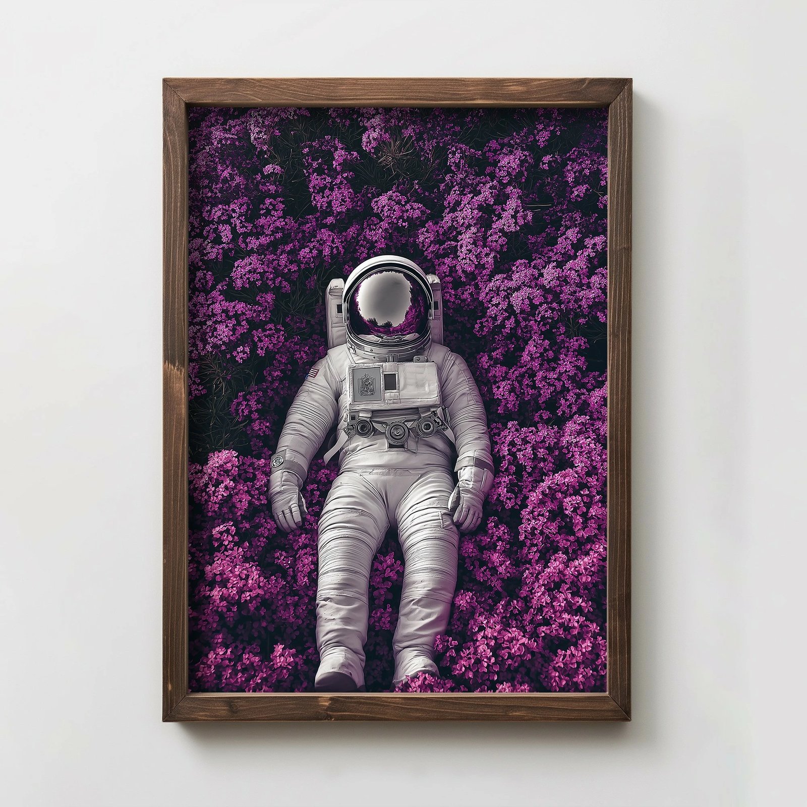 Pikturë dekorative me kornizë MDF, Wallity, TUN003-XL, shumëngjyrëshe, 50x70x3.5cm