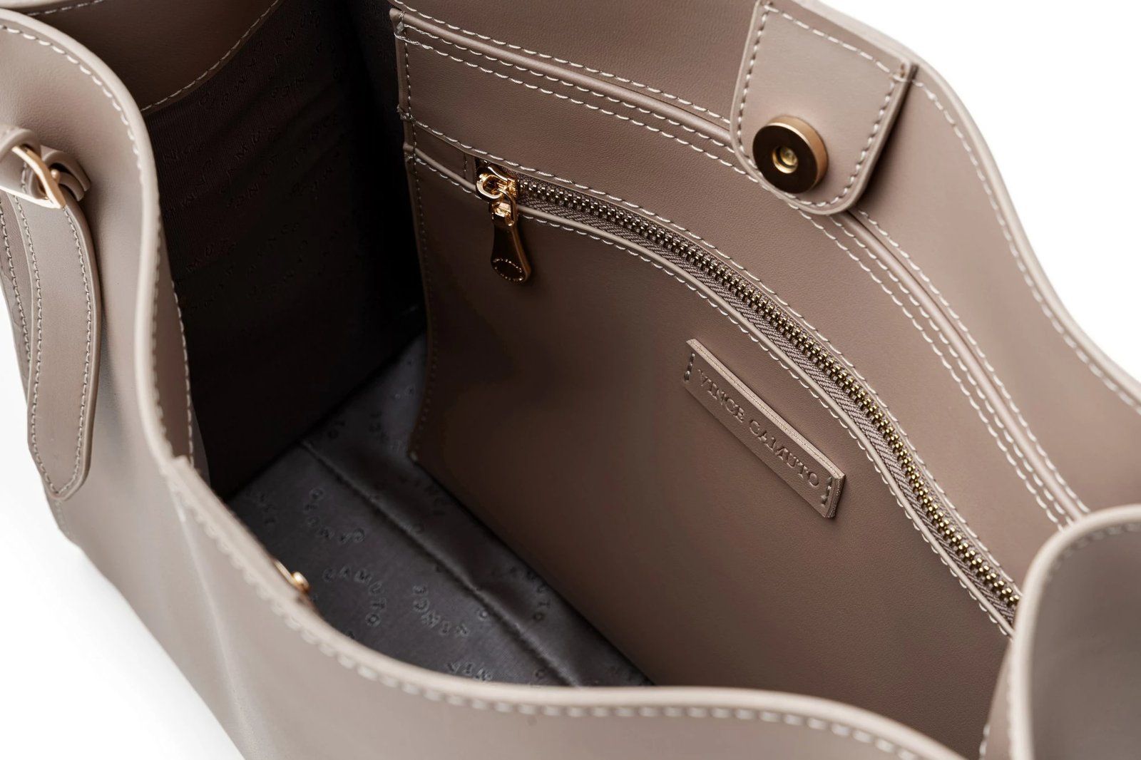 Torbë tote Vince Camuto, Palermo, ngjyrë mink