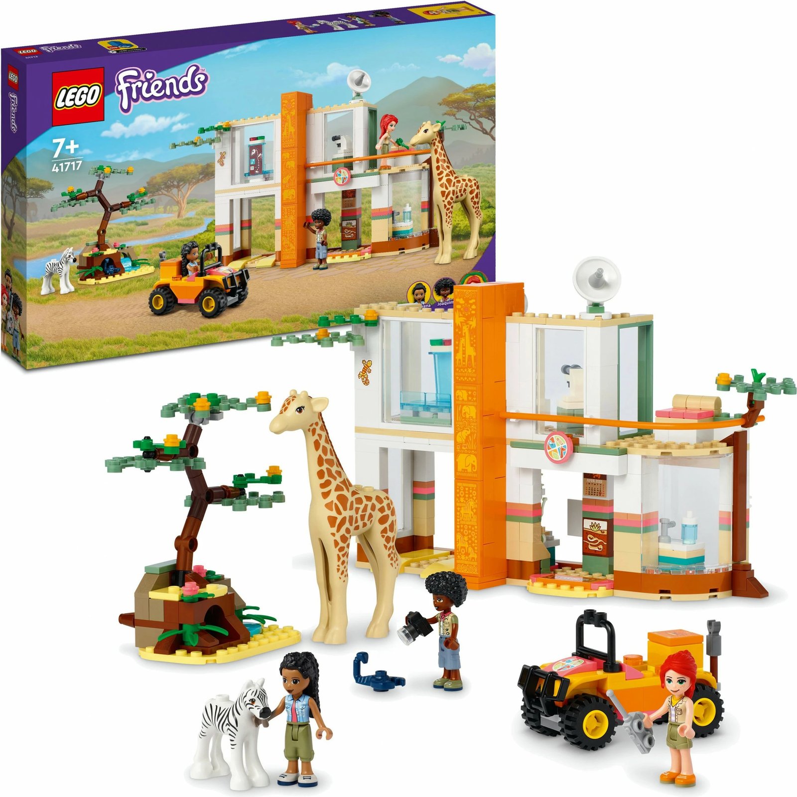 Set ndërtimi LEGO Friends Mia's Wildlife Rescue, 430 pjesë, shumëngjyrësh