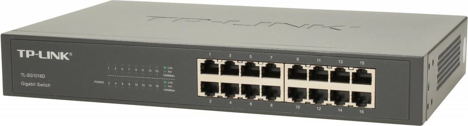Switch TP-LINK TL-SG1016D, 16 porta, Gigabit, Desktop