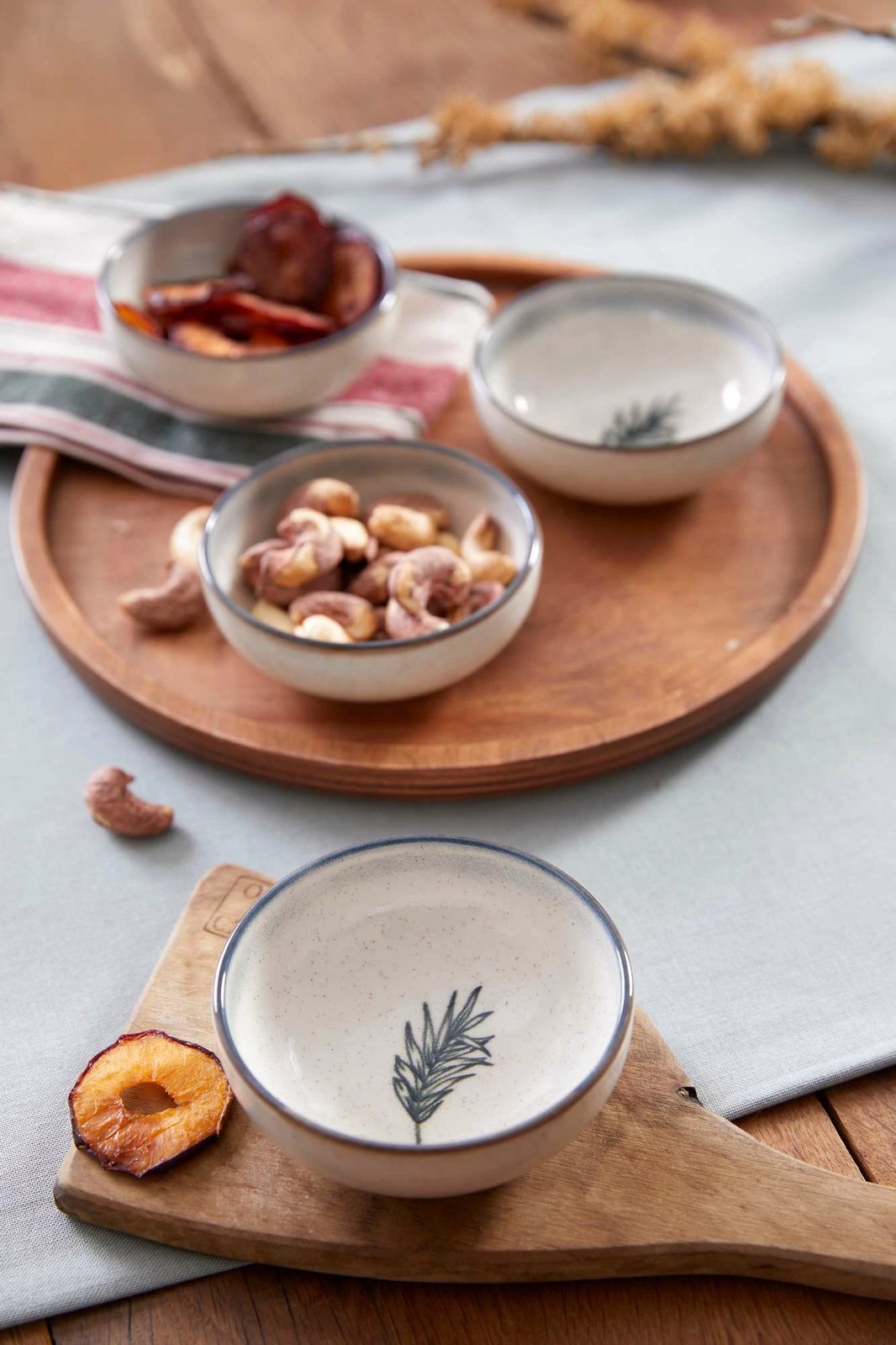 Set tasash (4 copë), Hermia Concept, NPMUL10KSS4880794, ngjyrë kaltër