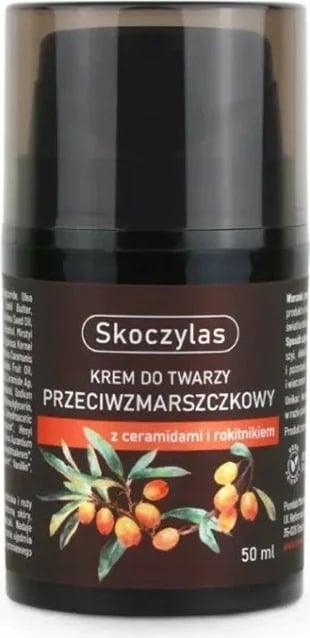 Krem fytyre anti-rrudhë Skoczylas me ceramide dhe vaj të frutës së detit për femra, 50ml