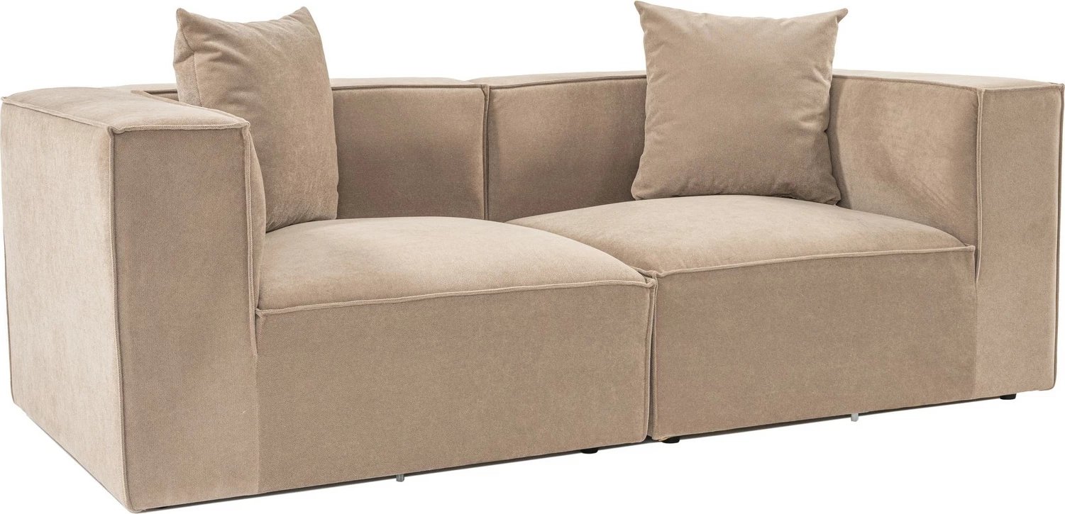 Divan dy vendësh, ngjyrë kapuçino, Sora 2