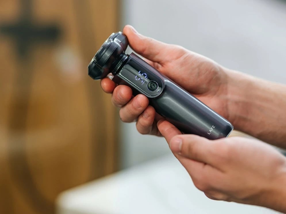 Makinë rroje Lafe MasterGlide, 90 min bateri, Wet & Dry, sistem trefish rruajtjeje, e zezë