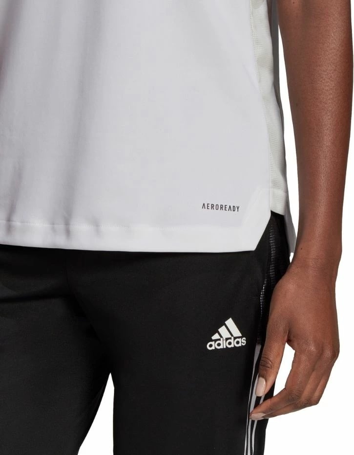 Maicë për femra adidas, e bardhë