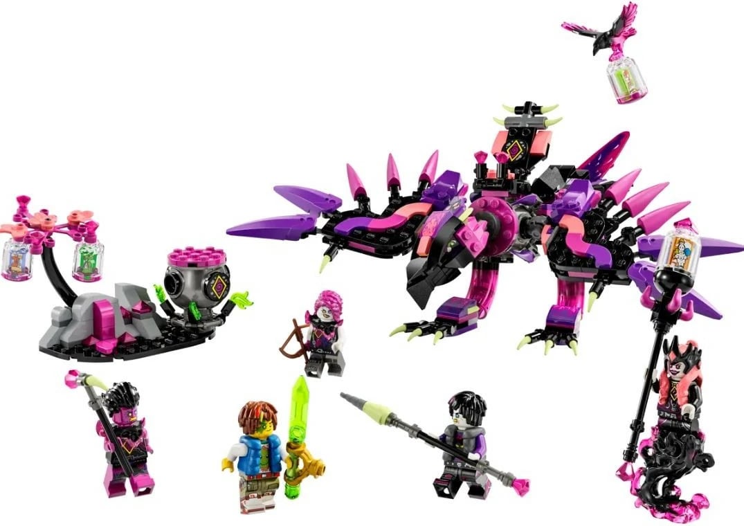 Set LEGO DREAMZzz 71483 Nightmares Creatures Neverknow, 457 pjesë