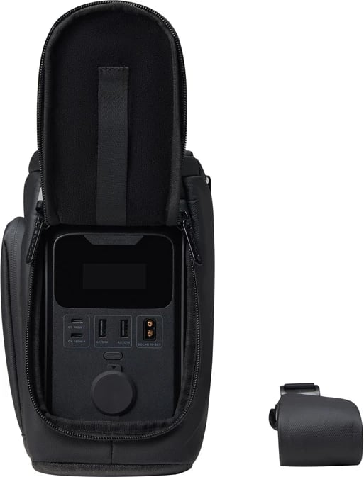 çantë e papërshkueshme nga uji, EcoFlow, TRAIL, 5022704001, me rrip shpatulle dhe xhep aksesorësh, për stacione portative energjie, e zezë