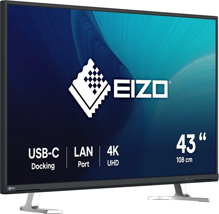 Monitor EIZO FlexScan EV4340X-BK, 43", 4K Ultra HD, LED, i zi