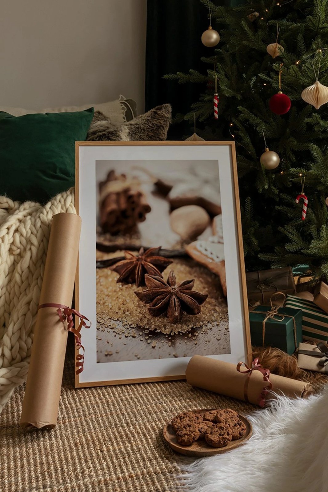 Pikturë dekorative me kornizë, Wallity, Tekhamcerceve26, shumëngjyrëshe, 33x48cm