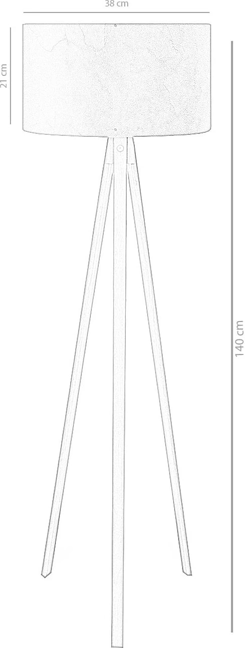 Llambë dyshemeje Opviq, anthracite, AYD - 2256