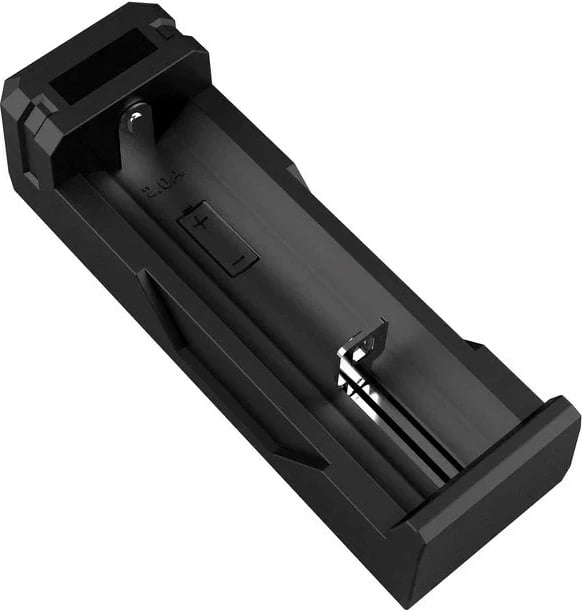 Karikues baterish XTAR SC1, për Li-Ion, i zi