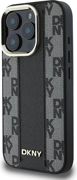 Mbështjellës DKNY për iPhone 16 Pro Max, MagSafe, i zi