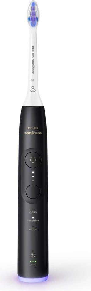 Furçë dhëmbësh elektrike sonike Philips Series 6500 HX7411/02, e zezë