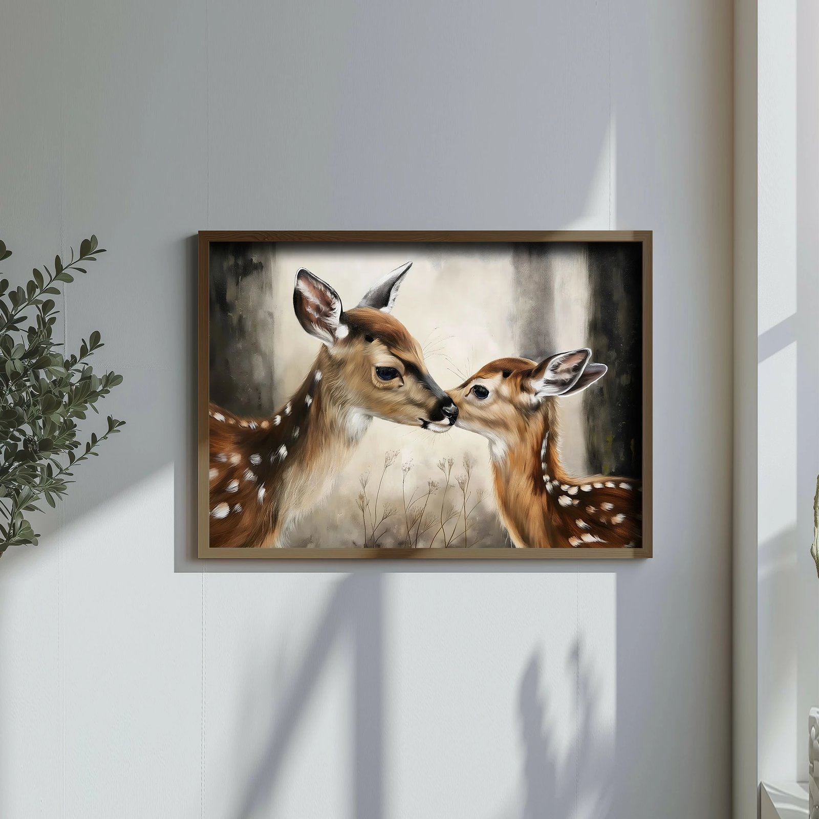 Pikturë dekorative me kornizë MDF, Wallity, GE230-L, shumëngjyrëshe