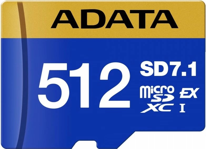 Kartë memorie microSDXC Adata Premier Extreme SD7.1, 512GB, 800/700 MB/s