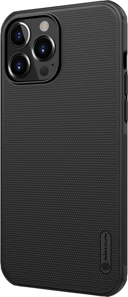 Mbështjellës Nillkin Super Frosted Shield për iPhone 13 Pro Max, i zi