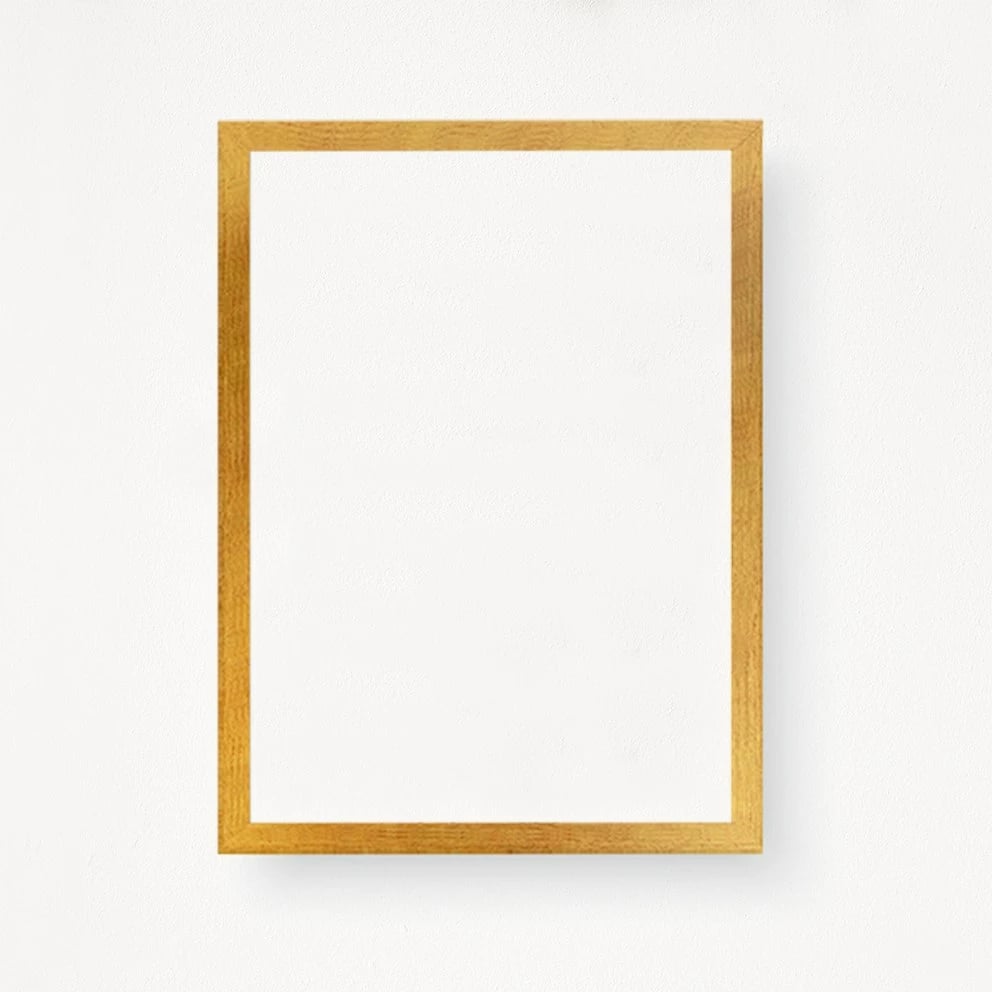 Kornizë muri Wallity, ngjyrë ari, A3