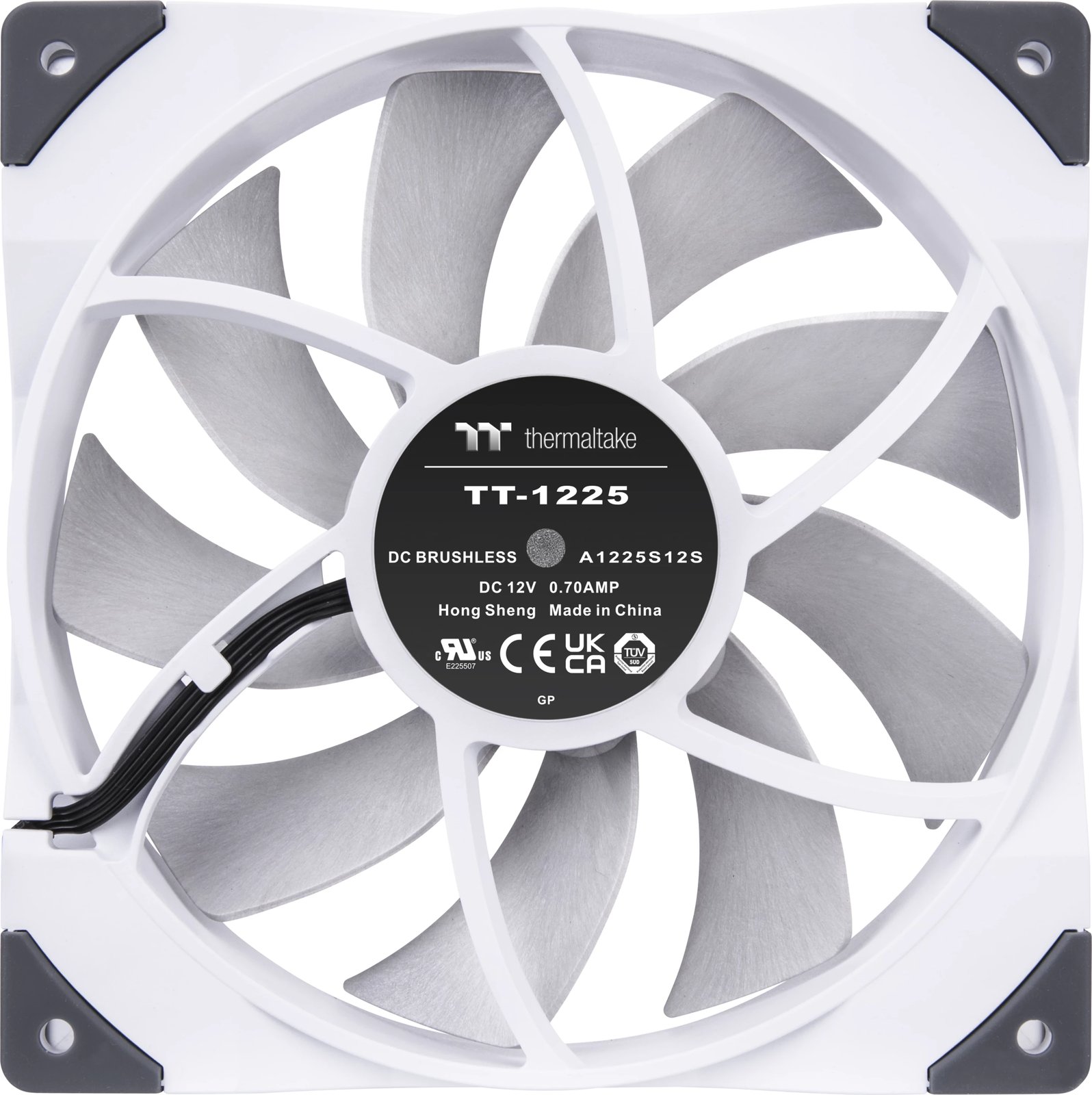 Ventilator kase Thermaltake TOUGHFAN 14, 140mm, PWM, i bardhë