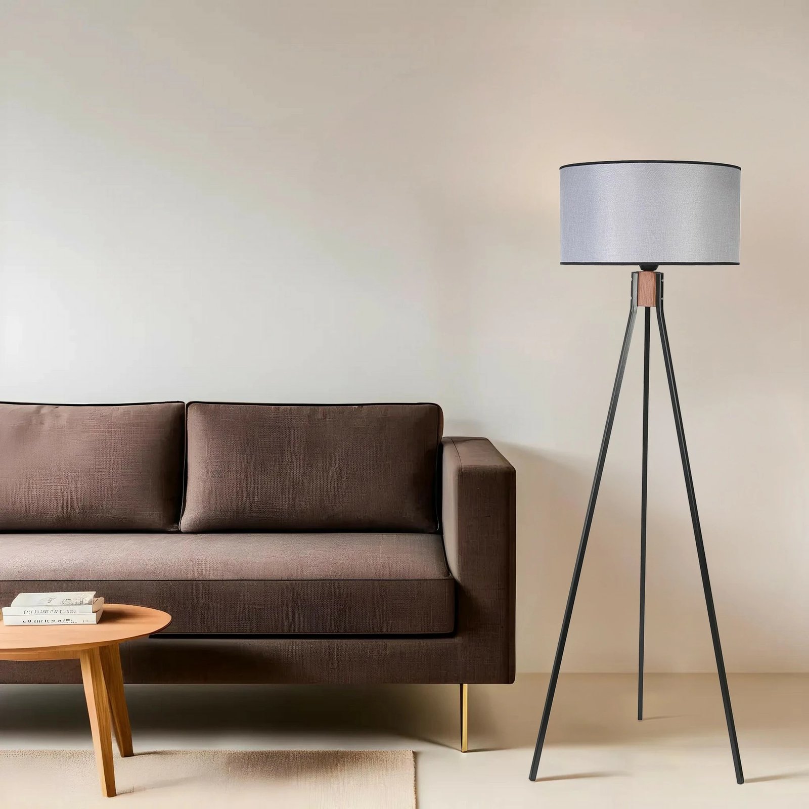 Llambë dyshemeje Opviq, 8828-3, e zezë dhe gri