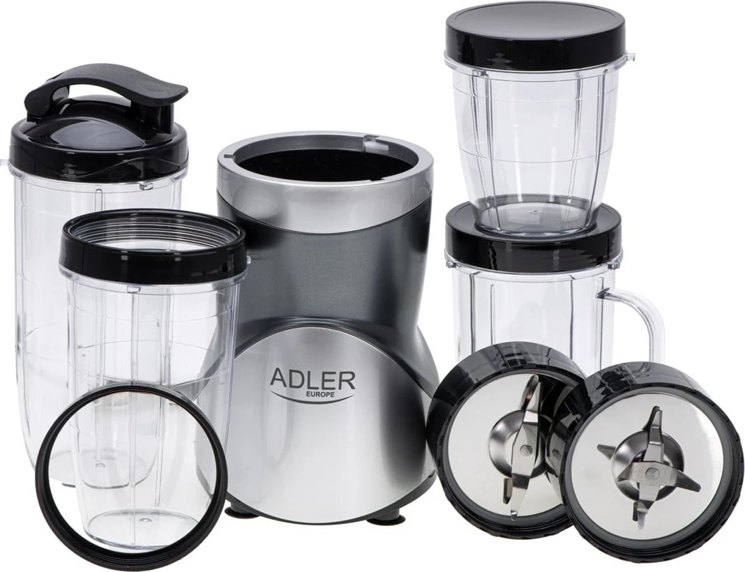 Blender tavoline Adler AD 4084, 0.7L, xham, 1200W, i zi