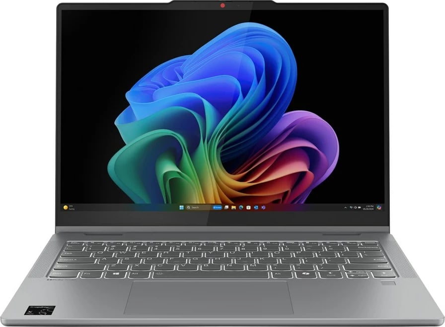 Laptop Lenovo IdeaPad 5 2-in-1, 14", Qualcomm Snapdragon X1P-42-100, 16 GB RAM, 512 GB SSD, Gri