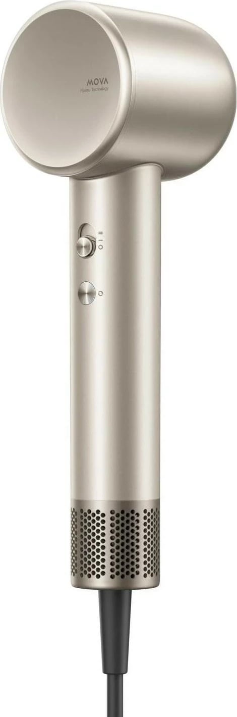 Tharëse flokësh Mova Shine 10, 1600W, jonizim, 4 nivele temperaturë, ari