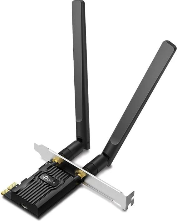 Adapter PCIe rrjeti, TP-Link Archer TX20E, Wi‑Fi 6 AX1800, Bluetooth 5.2, i zi