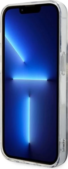 Mbështjellës Guess GUHMP14XHTMRSK për iPhone 14 Pro Max 6.7", Golden Marble, MagSafe, zi