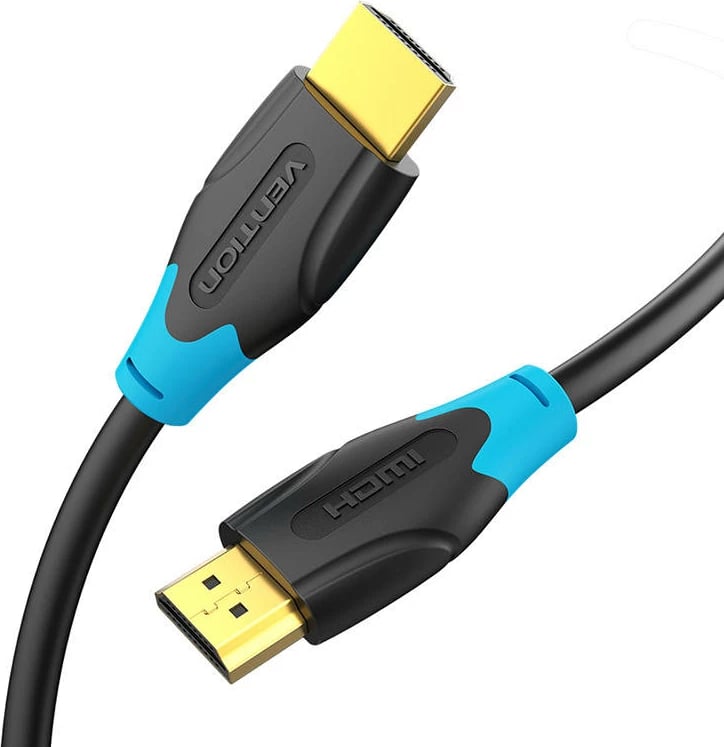 Kabllo HDMI Vention AACBL 2.0, 10m, 4K 60Hz, e zezë