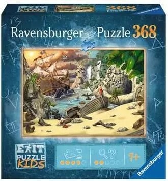 Puzzle Ravensburger Exit Puzzle Kids Das Piratenabenteuer 368 pjesë