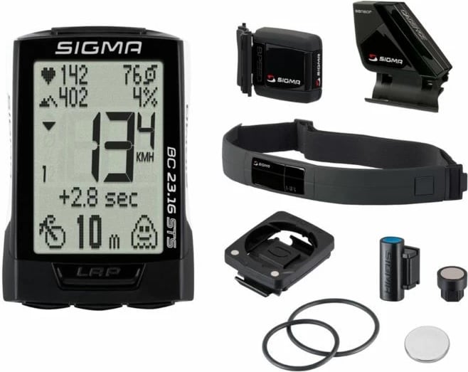 Kompjuter biçiklete Sigma, i bardhë