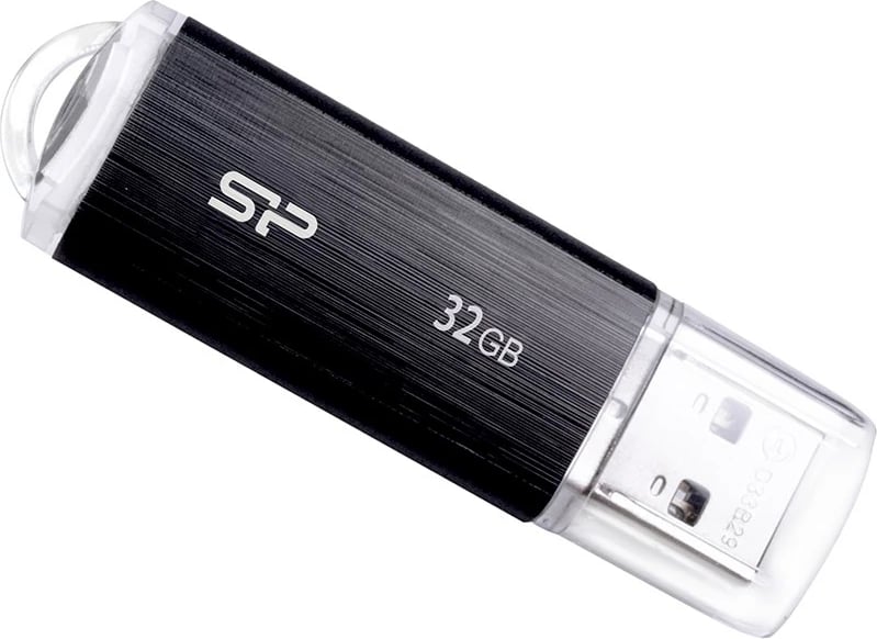 USB Silicon Power, 32 GB USB Type-A 2.0, e zezë