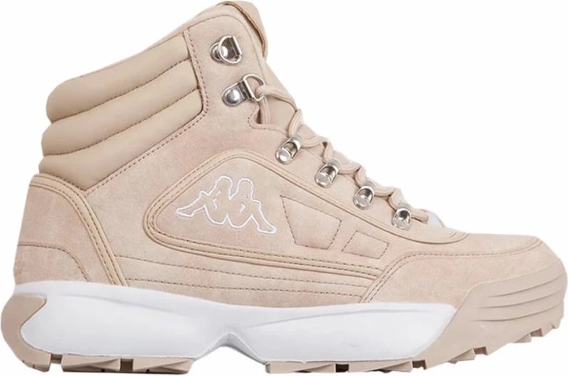 Këpucë Kappa për femra, ngjyrë krem