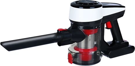 Fshesë me korrent pa qese, Adler AD 7048, pa kabllo, motor brushless, Dual Cyclone, 0.8L, 200W (350W max), LED ekran, 2 moda, bateri 2000mAh, e bardhë/zezë/e kuqe Fshesë me korrent pa qese, Adler AD 7048, pa kabllo, motor brushless, Dual Cyclone, 0.8L, 200W (350W max), LED ekran, 2 moda, bateri 2000mAh, e bardhë/zezë/e kuqe