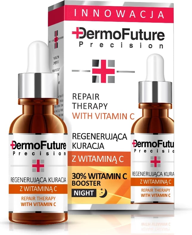 Trajtim për fytyrë për femra Dermofuture Repair Therapy With Vitamin C, 20ml Trajtim për fytyrë për femra Dermofuture Repair Therapy With Vitamin C, 20ml