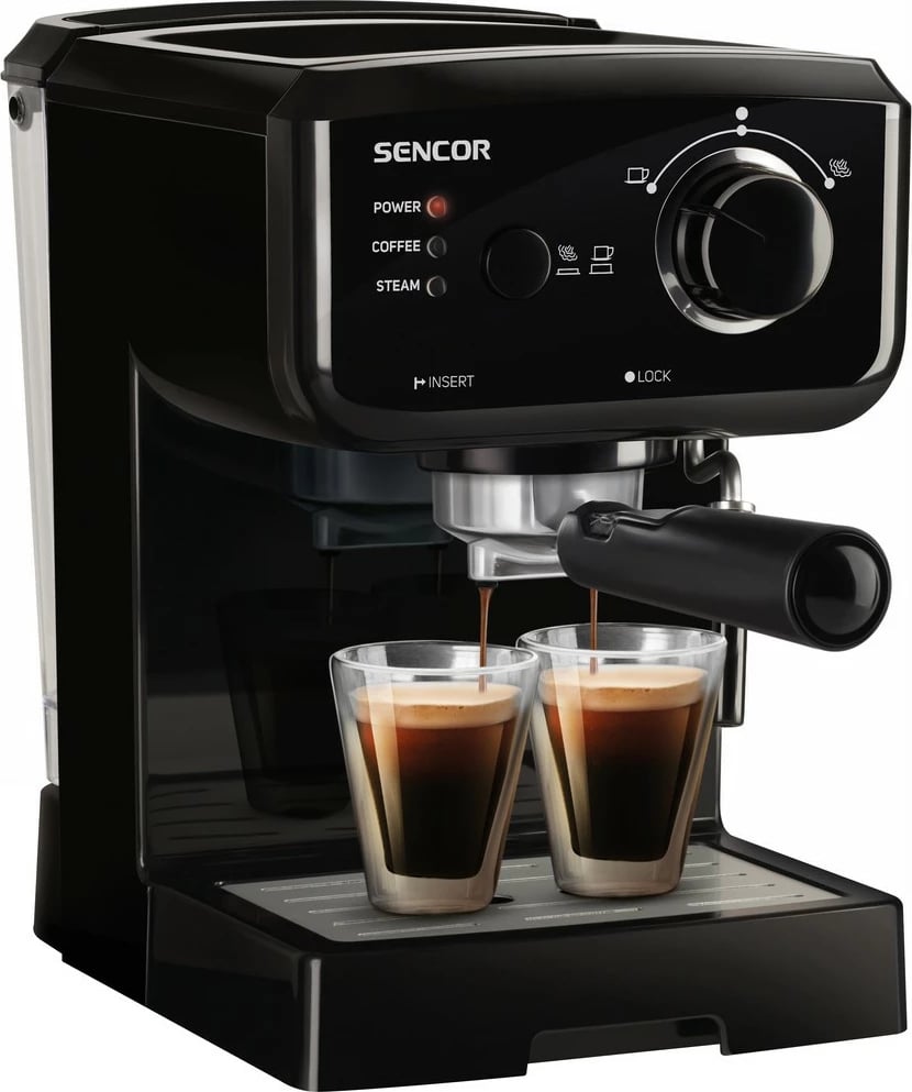 Makinë kafeje - Espresso / Cappuccino Sencor SES 1710BK, e zezë