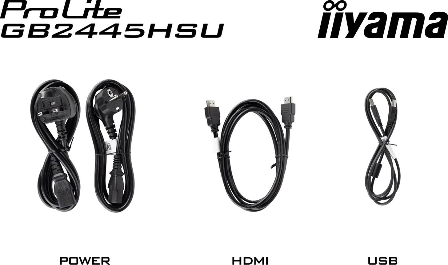 Monitor iiyama G-MASTER GB2445HSU-B2, 23.8", Full HD, Gaming, i zi
