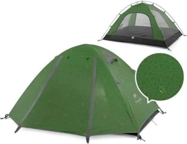 Tendë Naturehike P-SERIES 4 UV NH18Z044-P, Green