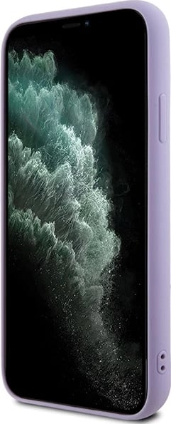 Mbështjellës Guess Sequin Script Metal për iPhone 11/XR, vjollcë Mbështjellës Guess Sequin Script Metal për iPhone 11/XR, vjollcë