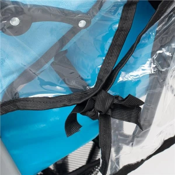 Kapak shiu për karrocë bebe, New Baby Basic, universal, film i papërshkueshëm nga uji, transparent