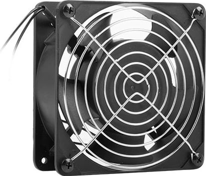 Ventilator për kasë rrjeti Lanberg AK-1501-B, 120x120x38mm, 230V, Zi
