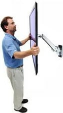 Krah muri Ergotron Interactive Arm, 30-55 inç, alumini