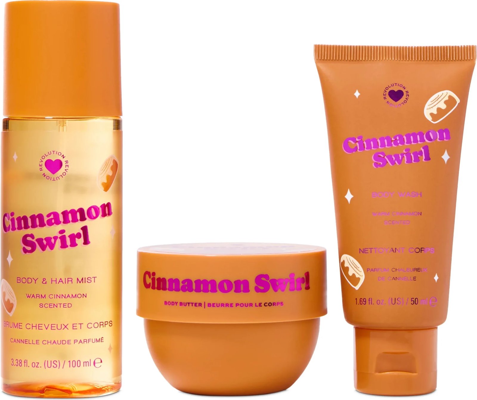 I Heart Revolution Cinnamon Swirl Gift Set