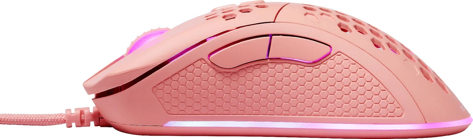 Maus Deltaco Gaming RGB USB pink