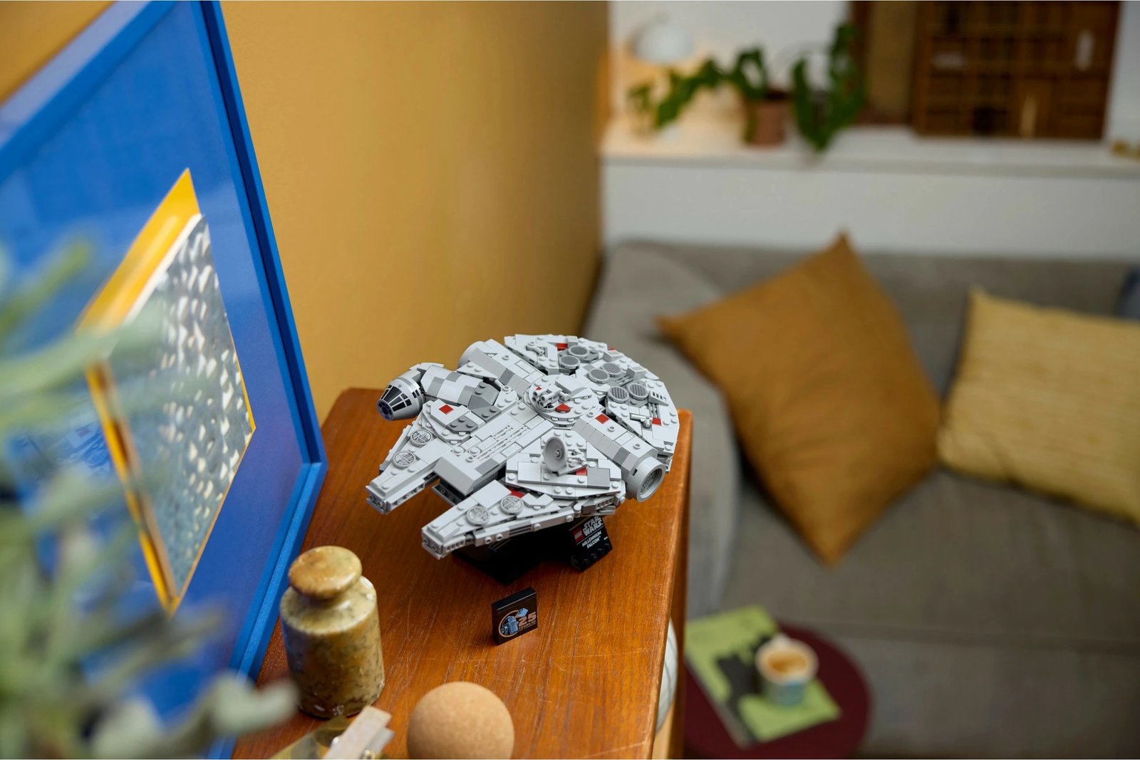 Set ndërtimi LEGO Millennium Falcon, 18 vjet, Plastik, 921 pjesë, shumëngjyrësh Set ndërtimi LEGO Millennium Falcon, 18 vjet, Plastik, 921 pjesë, shumëngjyrësh