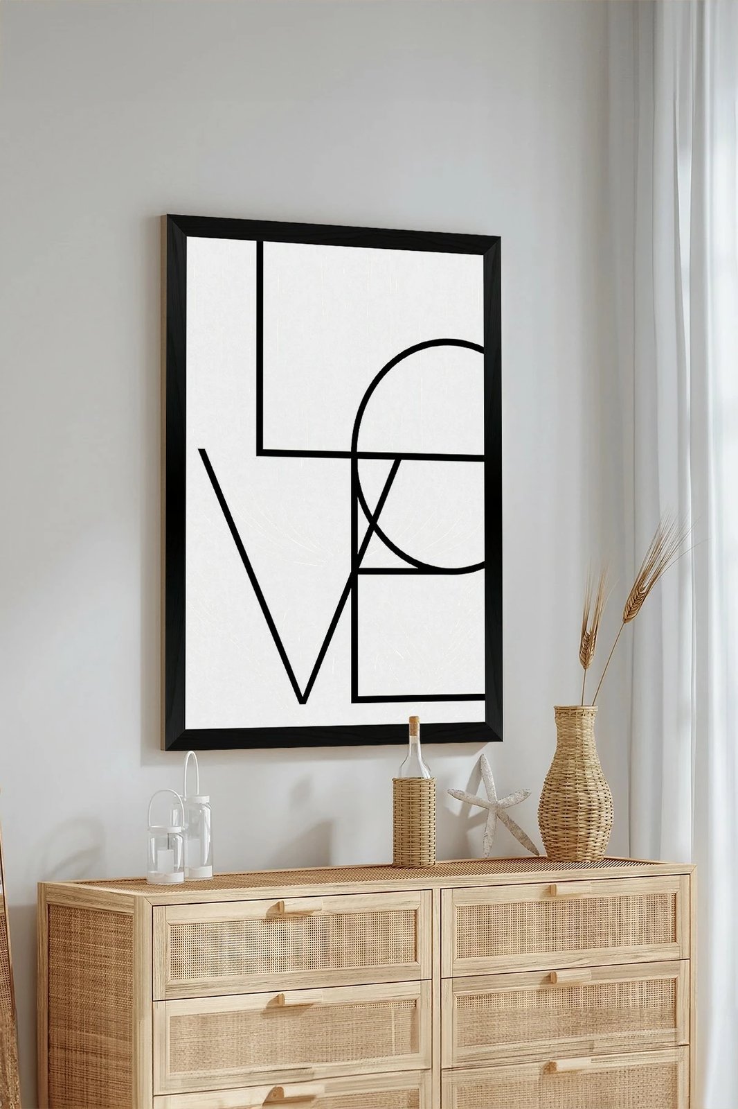 Pikturë dekorative, Wallity, shumëngjyrëshe, pa kornizë, 33x48cm