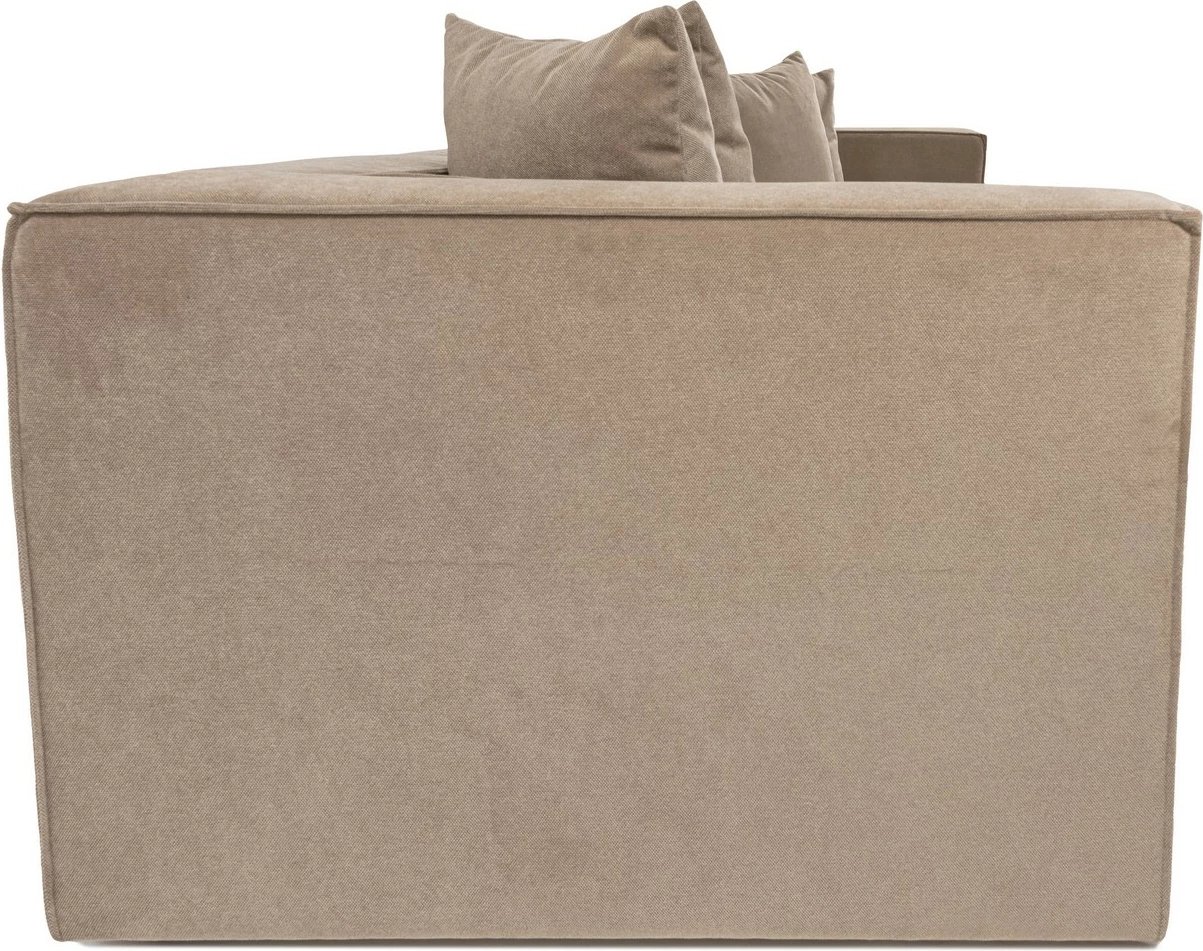 Divan treshe Atelier del Sofa, Sora 3, ngjyrë kapuçino