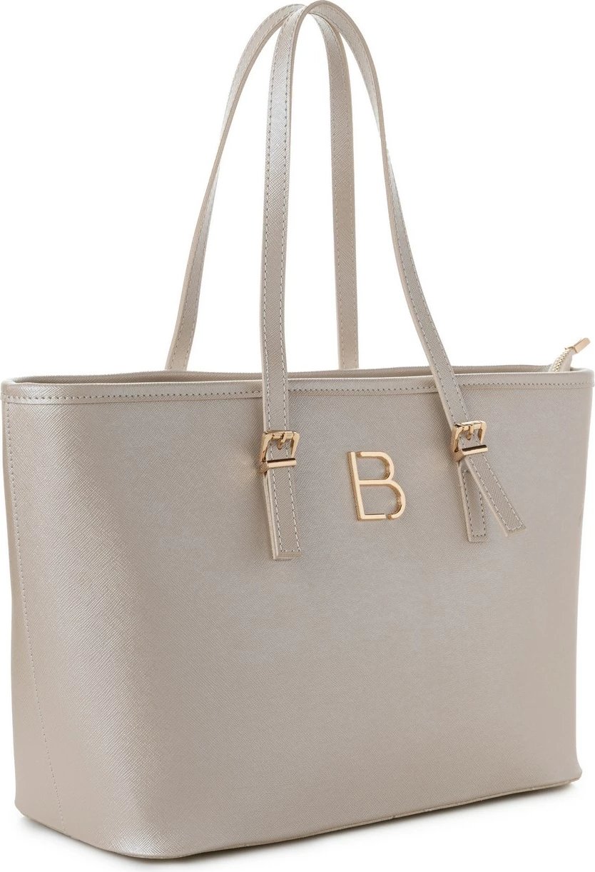 Çantë tote Lucky Bees, ngjyrë bezhë, 1247 - Regeta Gold