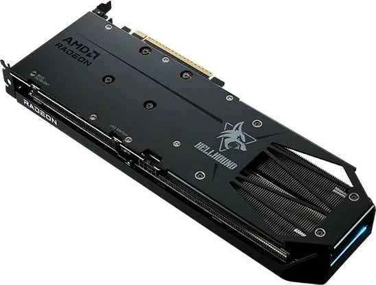 Kartelë grafike PowerColor RX 9060 XT Hellhound OC 8GB, e zezë
